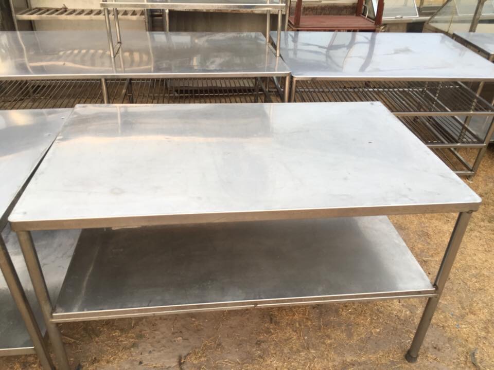 Bàn bếp inox cũ thanh lý