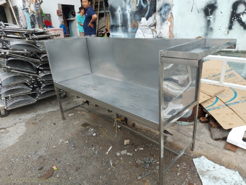 Bàn bếp inox cũ thanh lý